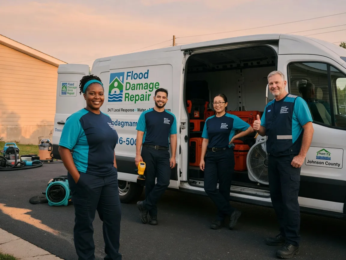 Water Damage Restoration company in Cecil, WI